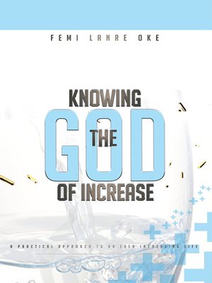 cover image of Knowing The God Of Increase